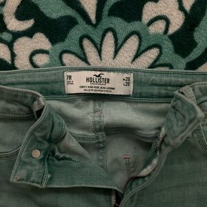 Hollister curvy high rise jeans leggings size 28